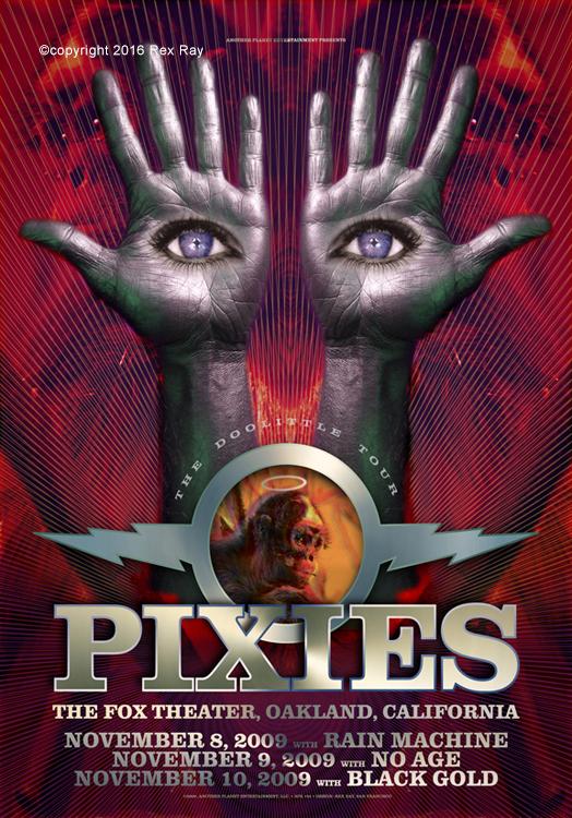 Rex Ray Pixies poster 